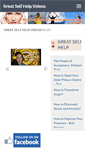 Mobile Screenshot of greatselfhelpvideos.com